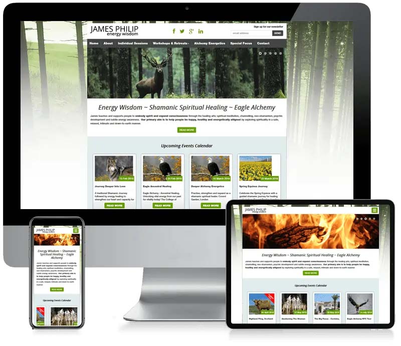 Celestial Earth - Business Website Design