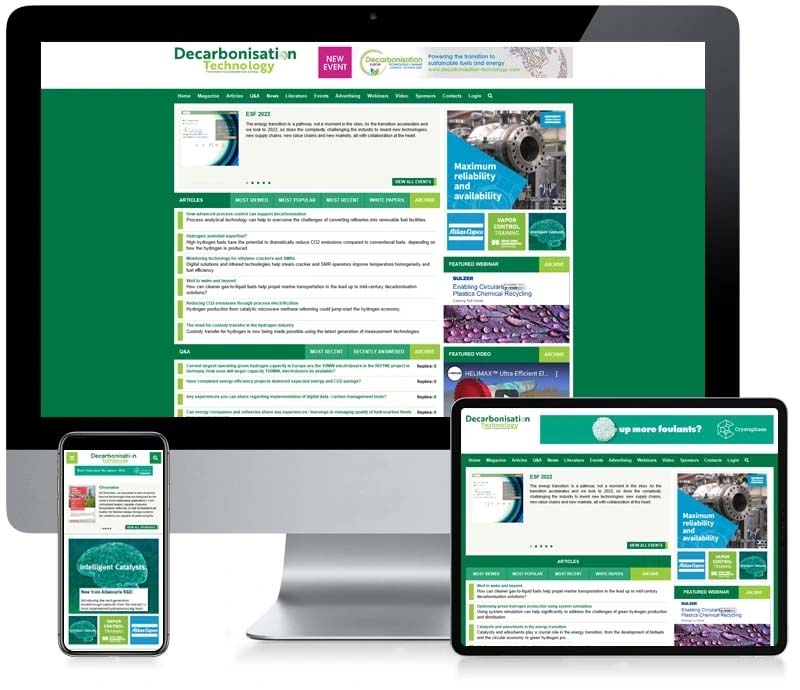 Decarbonisation Technology - Company Web Design