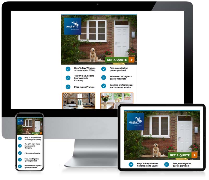 Anglian Windows - Creative Email Design