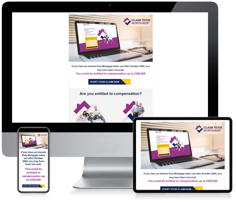 Claim Your Mortgage - Custom Email Newsletter Design