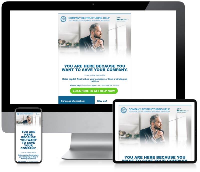 Company Restructuring Help - Custom Email Creative Design