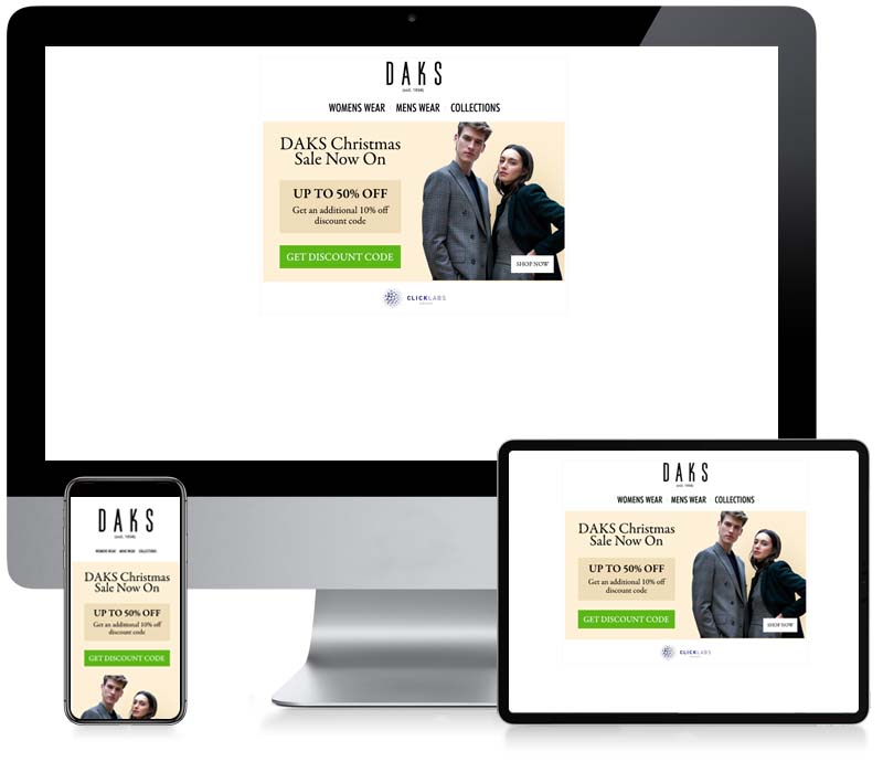 Daks - Custom Newsletter Design