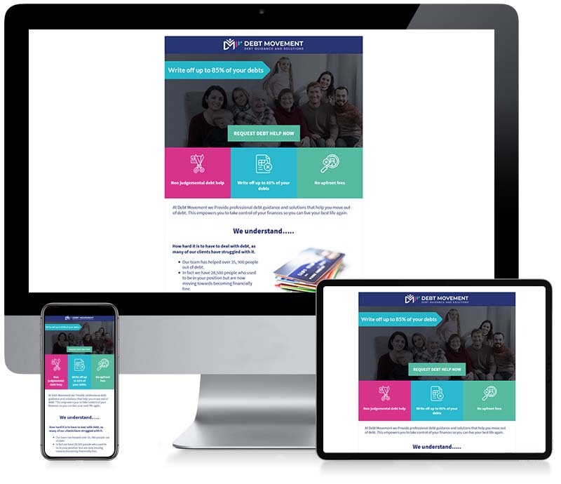 Debt Movement- Custom Email Design
