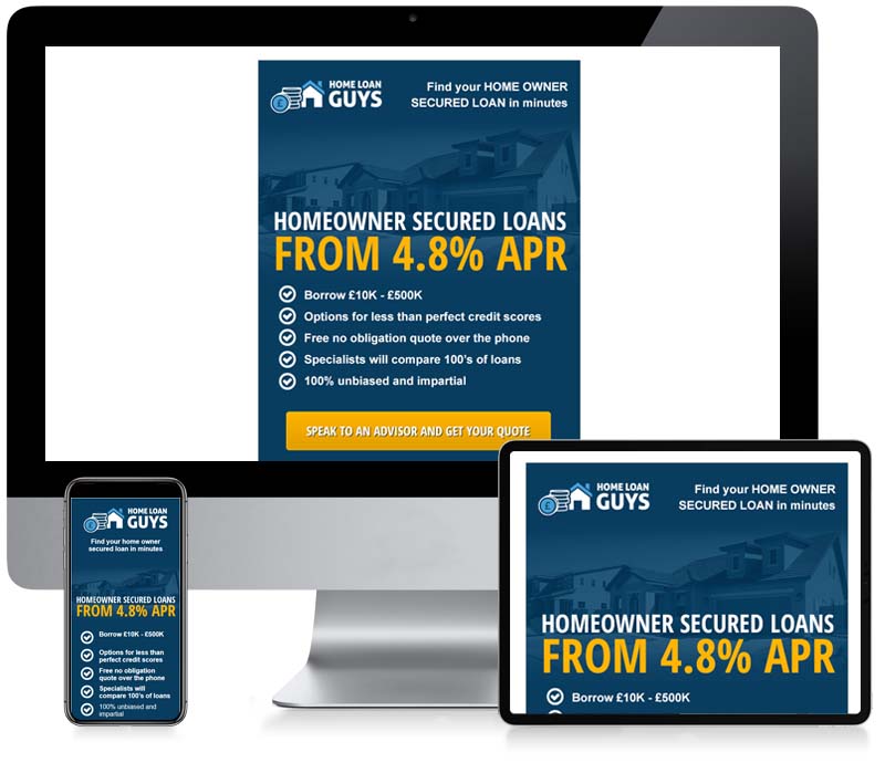 Home Loan Guys - Email Creative Design