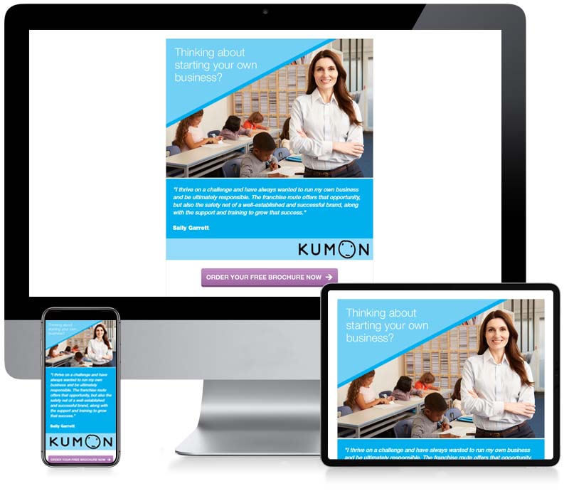 Kumon - Custom Email Newsletter Design