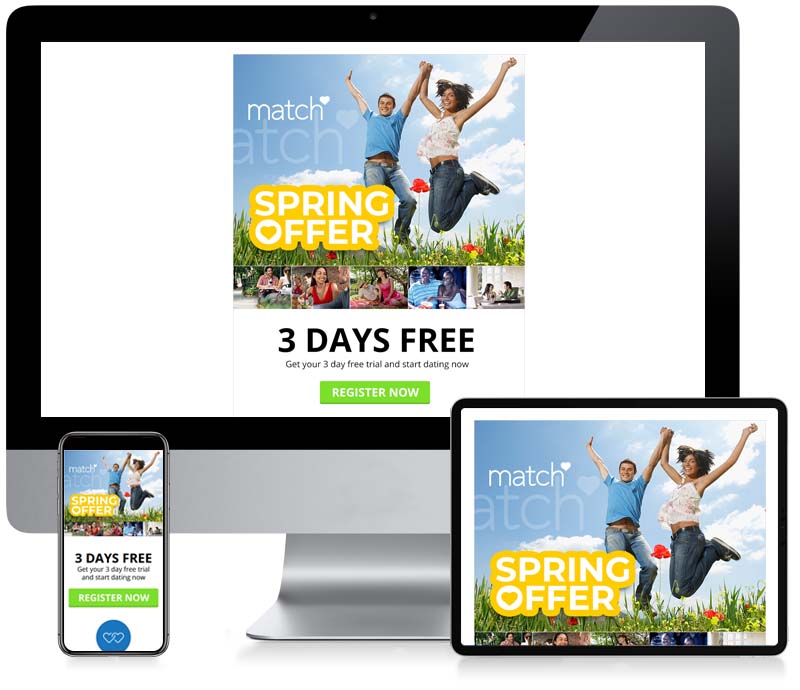 Match.com - Creative Email Design
