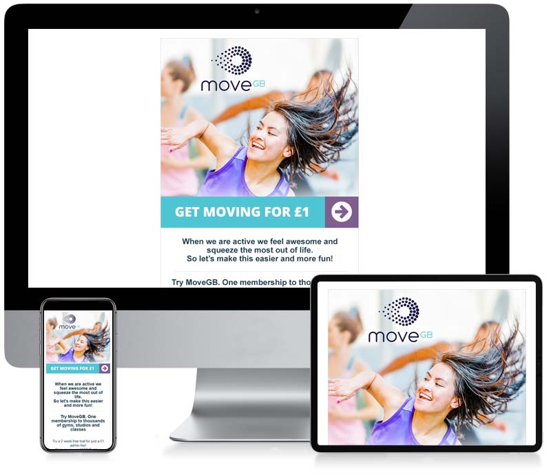 move GB - Gym Membership - Email Design