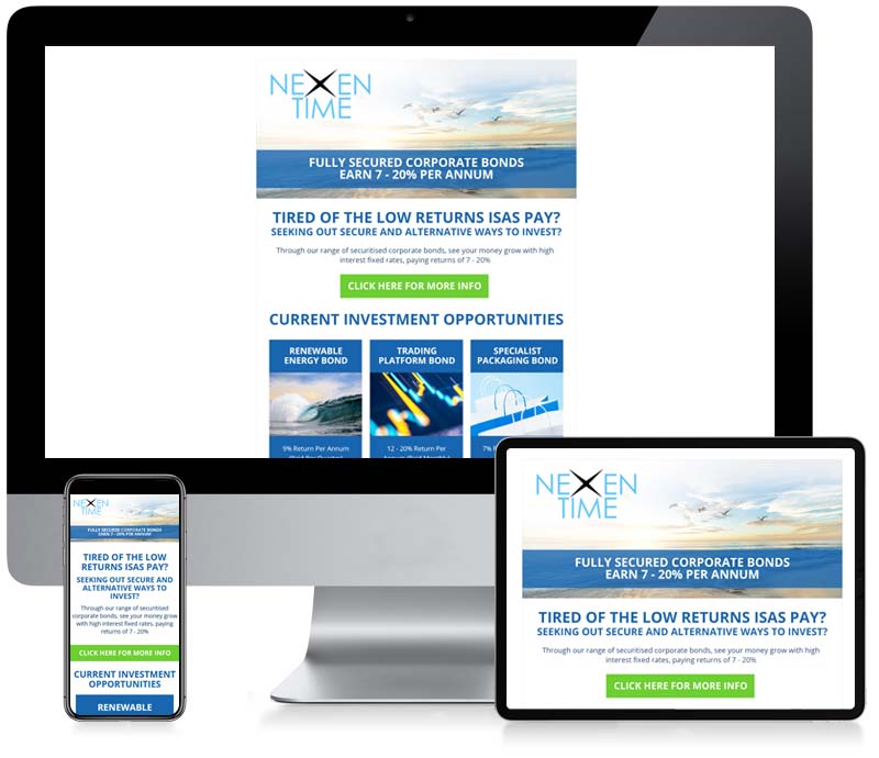 Nexen Time - Newsletter Design