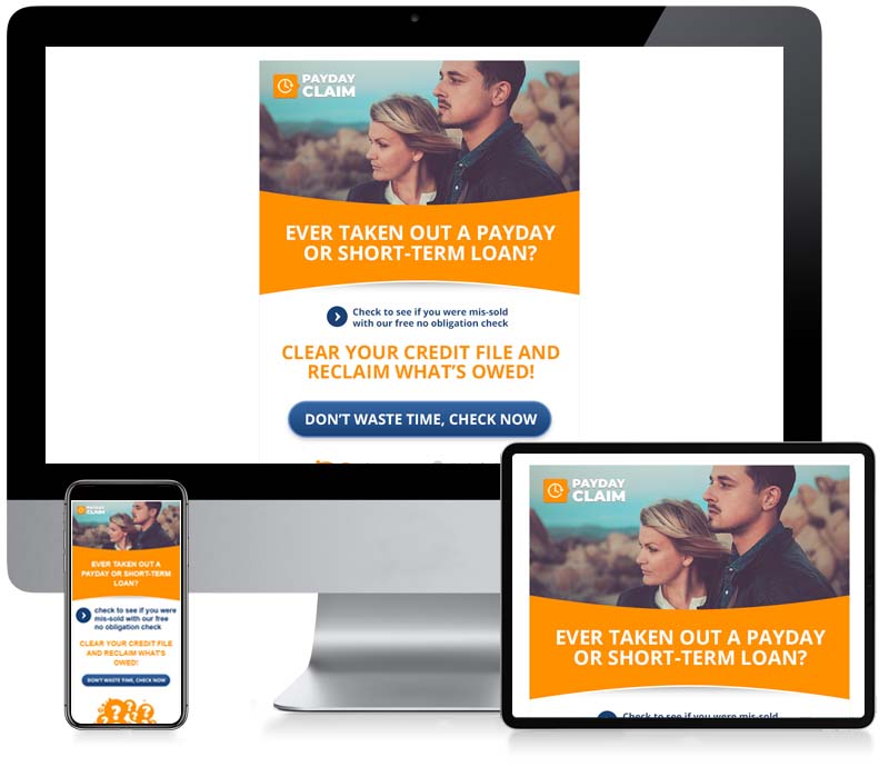 Payday Claim - Custom Email Creative Design
