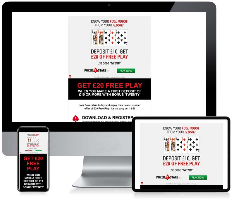 Poker Stars - Creative Email Design