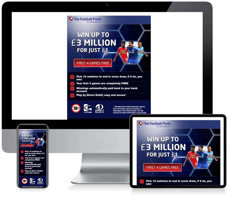 The Football Pools - Newsletter Design