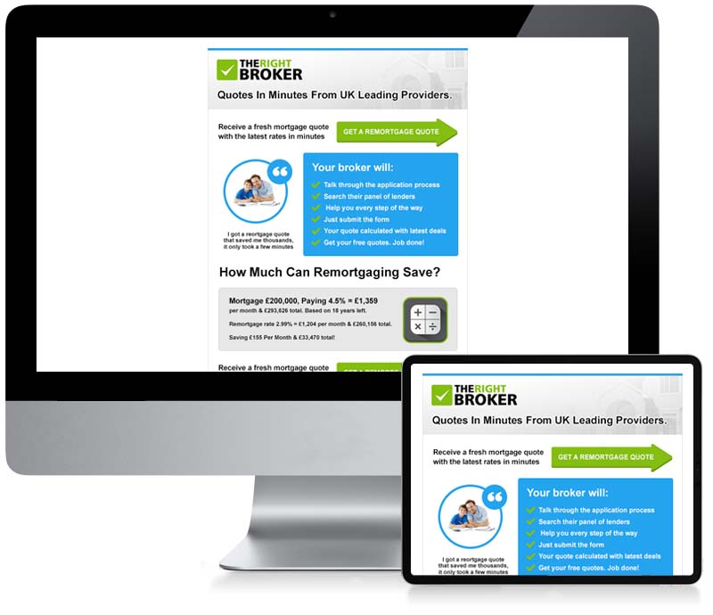 The Right Broker - Email Design