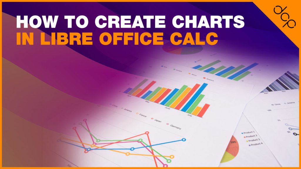 How to create Charts in Libre Office Calc