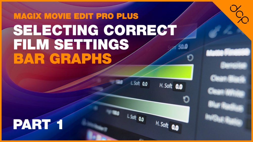 Selecting correct film settings - Magix Movie Edit Pro Plus Beginners Tutorial - Part 1